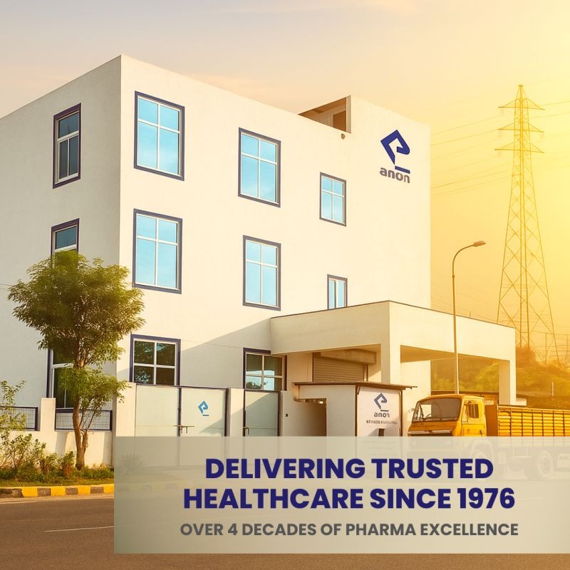 Historic view of Anon Pharmaceutical facility